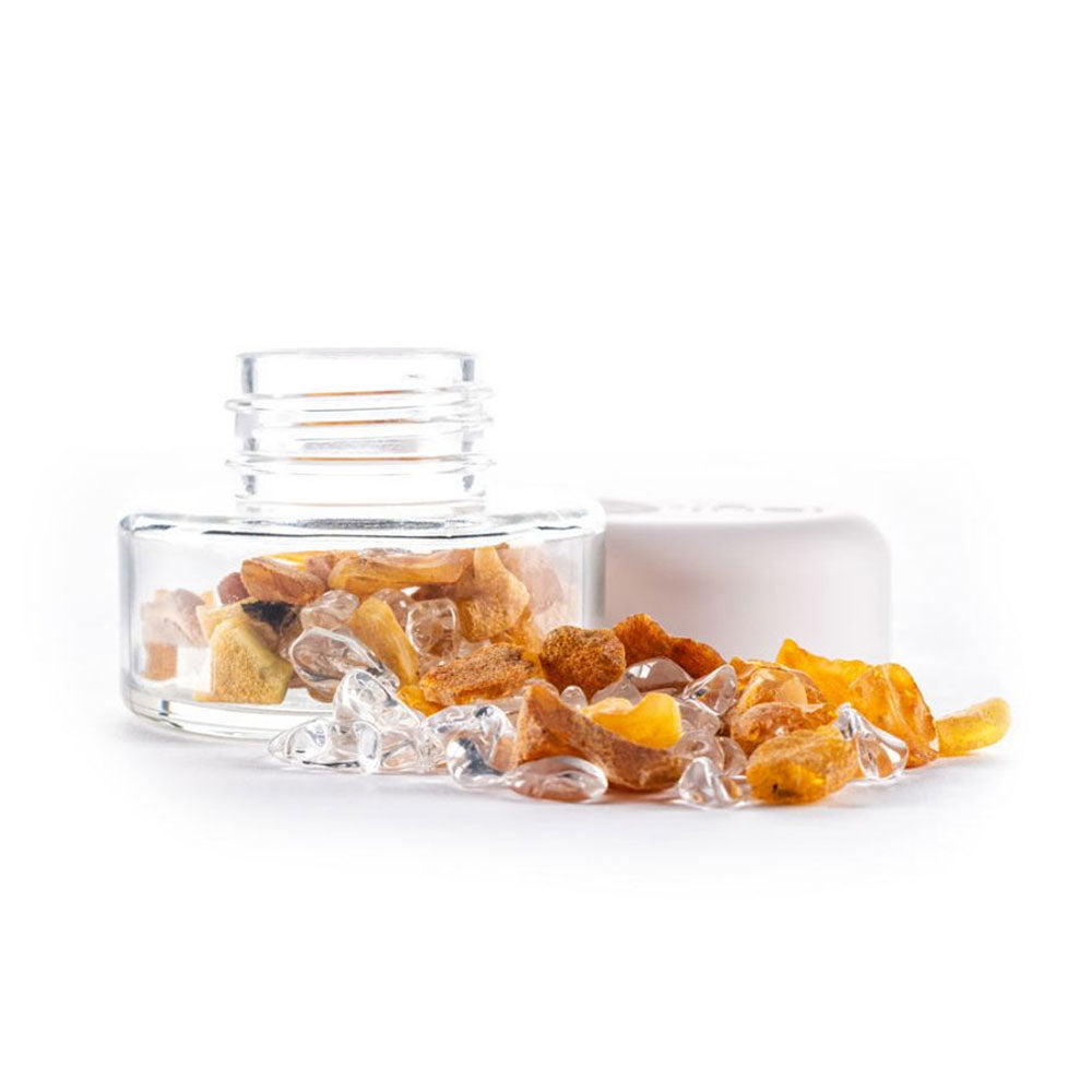 inu Crystal Jar „Amber Lichtfunken“