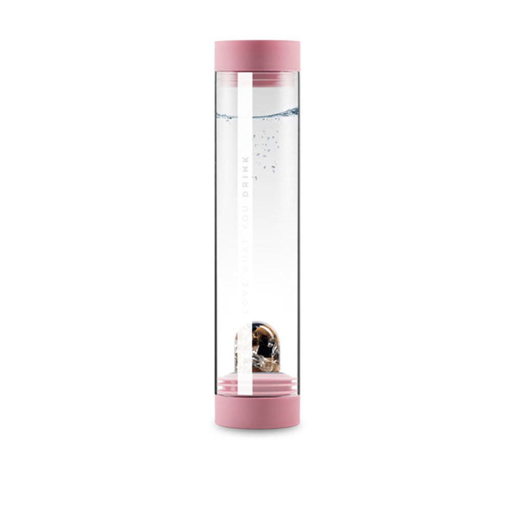 Set SANA Edelsteinkaraffe + Courage - rosa