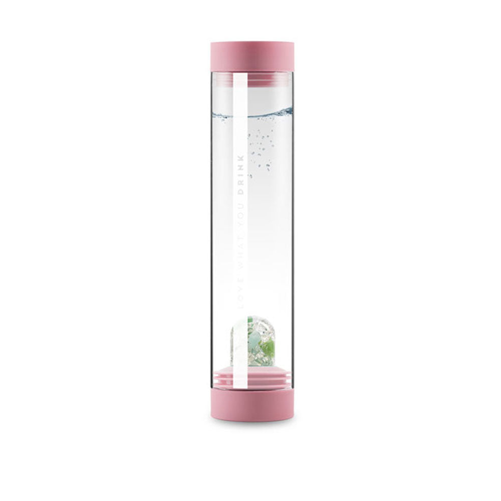 Set SANA Edelsteinkaraffe + Flow - rosa